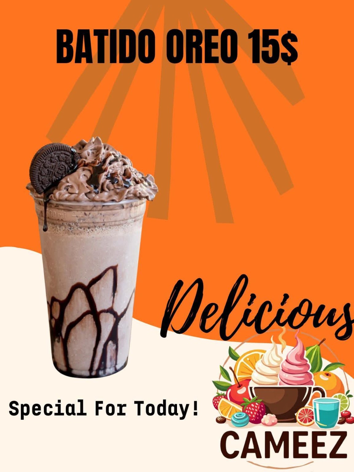 Batido Oreo